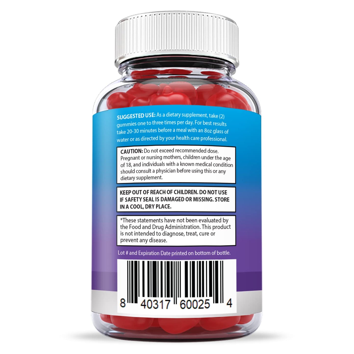 Justified Laboratories (2 Pack) Keto Blast Gummies 1000MG ACV with Pomegranate Juice Justified LaboratoriesBuy Supplements Australia