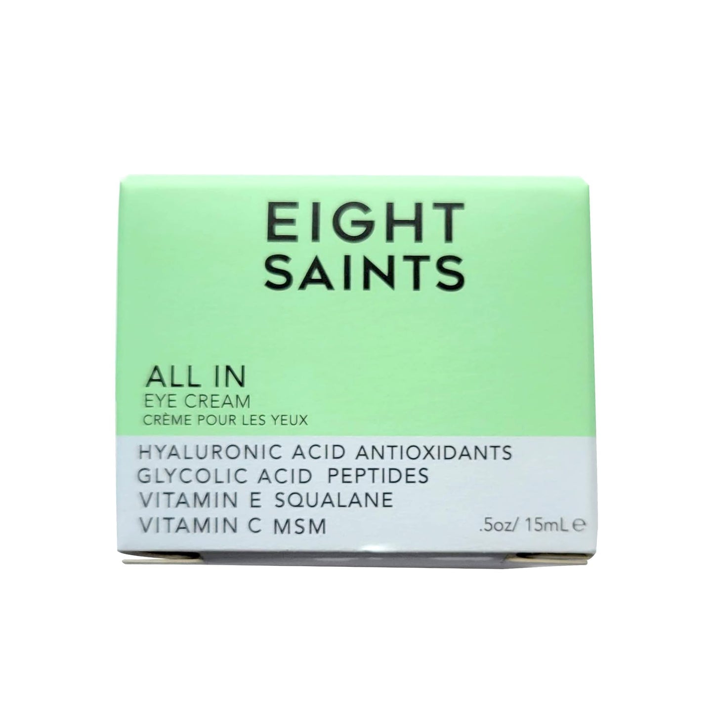 Eight Saints Skin Care All In Eye Cream, Natural and Organic Anti Aging Under Eye Cream to Reduce Puffiness, Wrinkles, and Under Eye Bags, Dark Circles Under Eye Treatment, 0.5 Ounces Eight SaintsBuy Supplements Australia