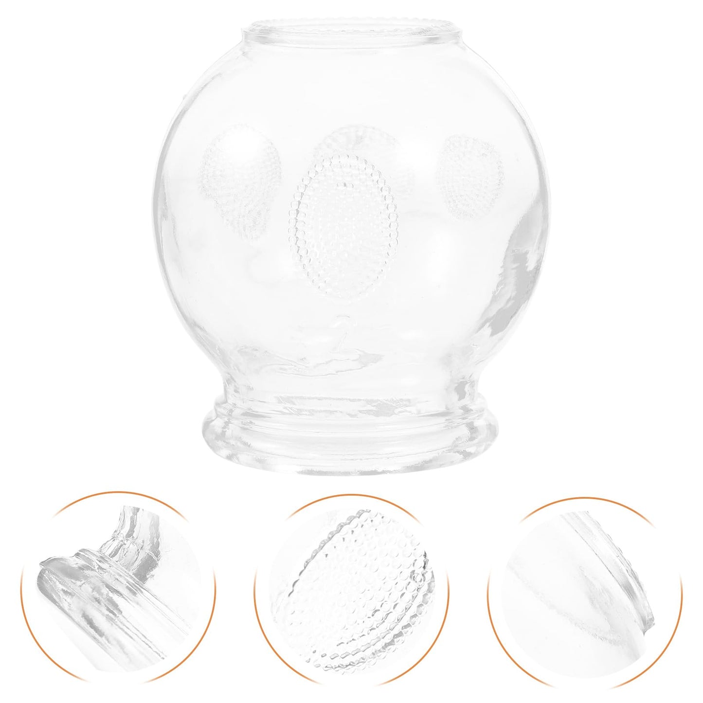 Healvian 8pcs Glass Fire Chinese Acupoint Cupping Glass Cupping Device Body Care Cupping Suction HealvianBuy Supplements Australia