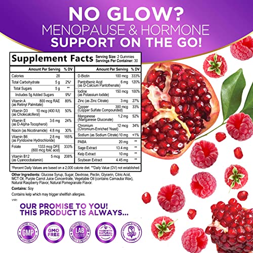 Menopause Supplements for Women, Multi Benefit Menopause Relief for Night Sweats Nature's GlowBuy Supplements Australia