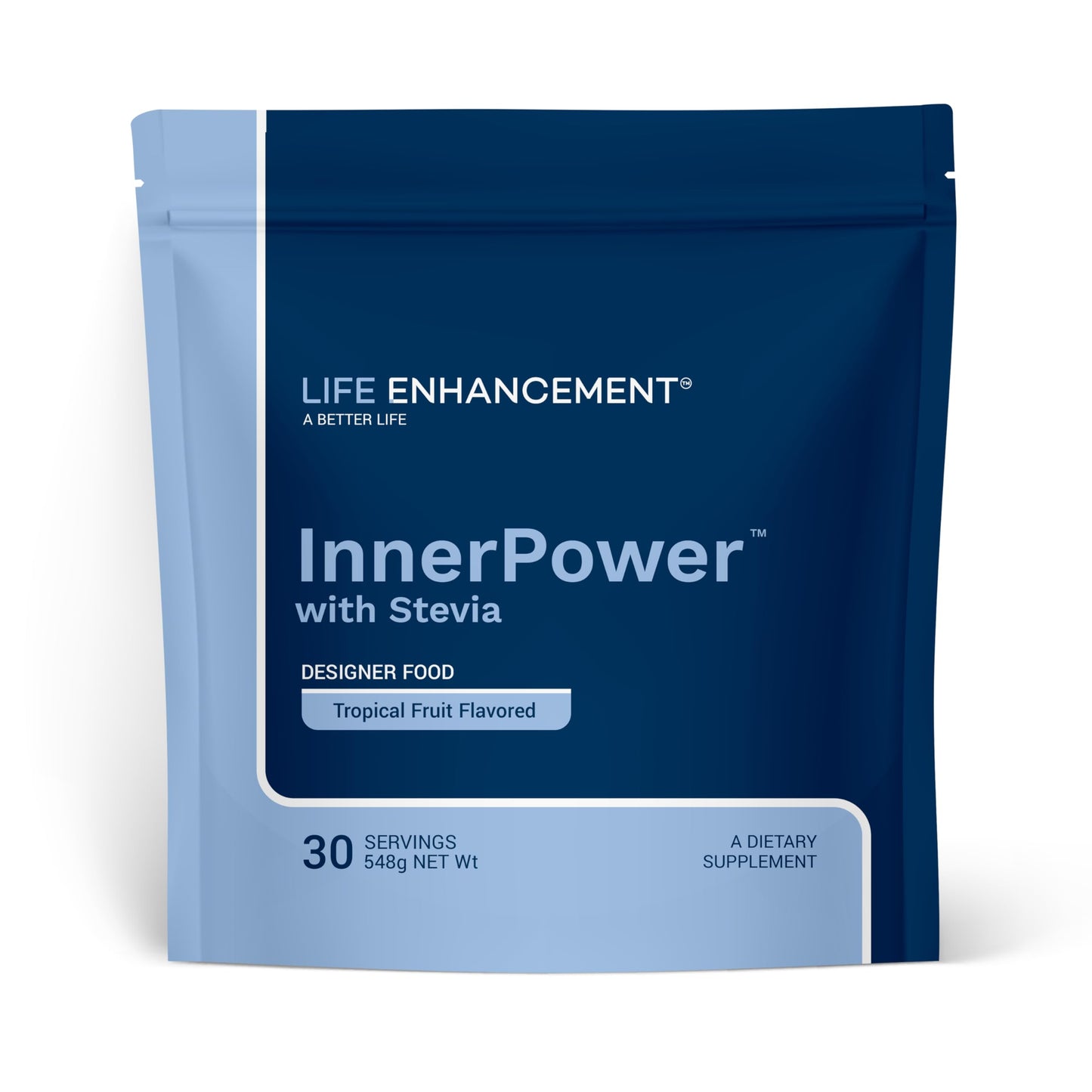 Life Enhancement InnerPower with Stevia |Amino Acids, B Vitamins, Choline, Folate, Minerals, and More | 30 Servings Life EnhancementBuy Supplements Australia