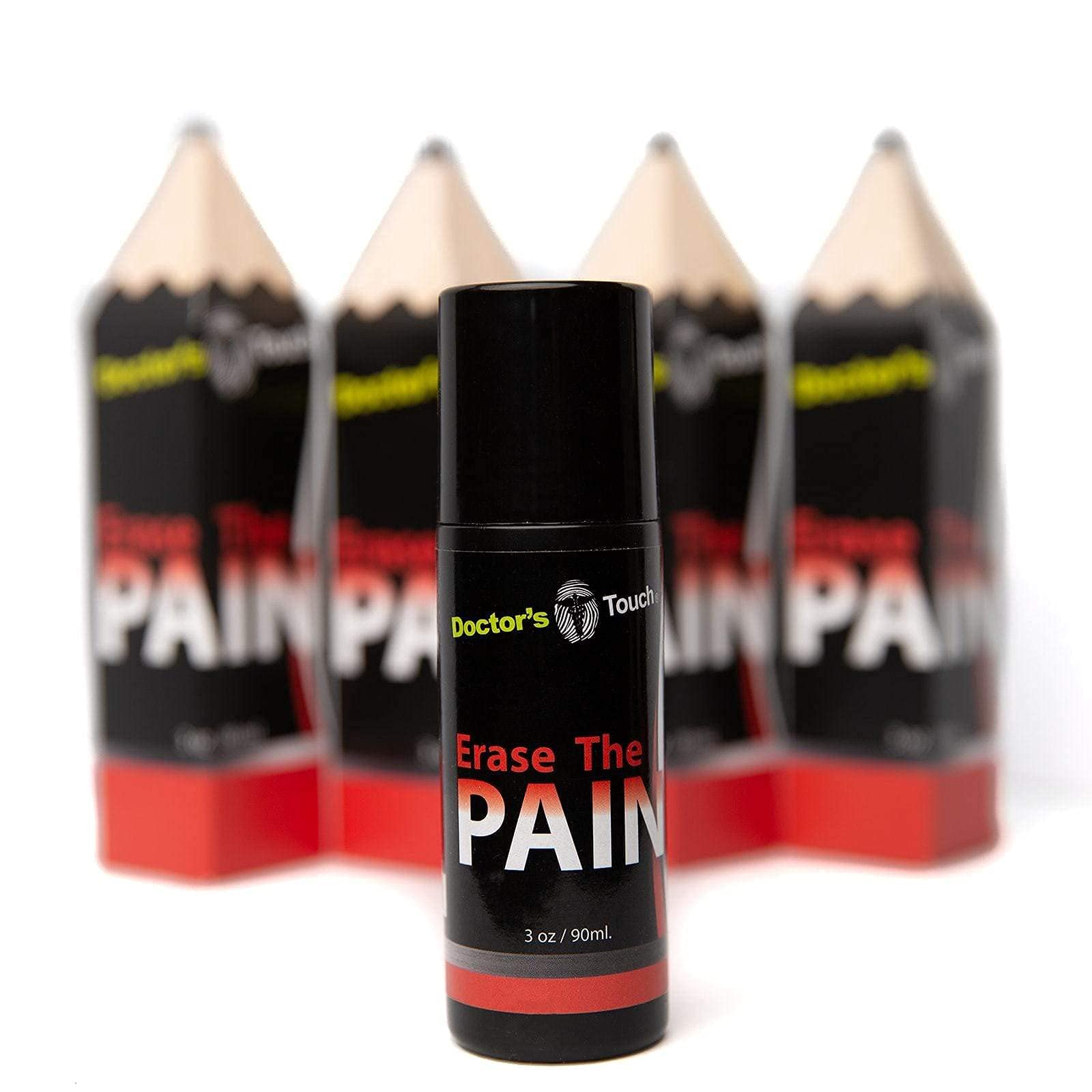 Doctor's Touch Erase The Pain Relief Roll On - Fast Acting Topical Pain Relief Roll On for Nerves, Joints, All Muscle Soreness and Discomfort - Roll on Muscle Pain Relief Doctor's TouchBuy Supplements Australia