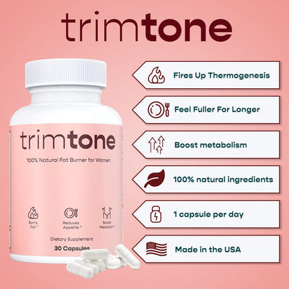 Trimtone Pills, 100% Natural Weight Management Formula for Women, Mood & Energy TrimtoneBuy Supplements Australia