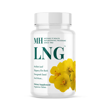 Michael's Health Naturopathic Programs LNG - 60 Vegetarian Tablets - Herbs for Lung and Respiratory Support - Kosher - 20 Servings MICHAEL'SBuy Supplements Australia