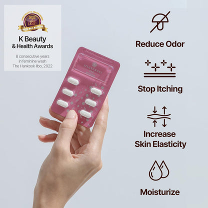 JILGYUNGYI PRO Feminine Wash Tablets - Feminine Intimate Solution - Moisturizing, Tightening JILGYUNGYIBuy Supplements Australia