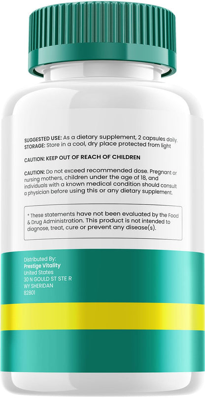 Neuro Defender Supplement Capsules – NeuroDefender Natural Blend Formula Focus Memory Support and Reviews (1 Pack – 60 Capsules) IndeloBuy Supplements Australia