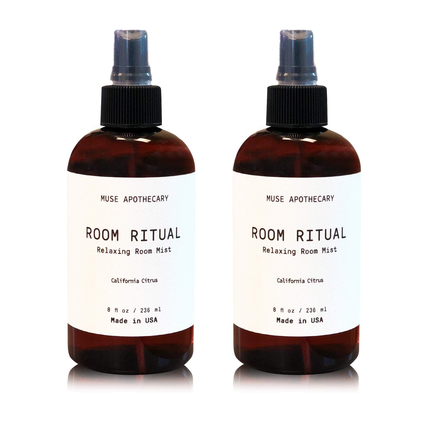 Muse Bath Apothecary Room Ritual - Aromatic and Relaxing Room Mist, 8 oz, Infused
