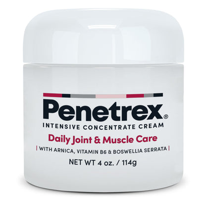 Penetrex Joint & Muscle Therapy - Soothing Comfort for Back, Neck, Hands, Feet - Premium Whole Body Rub with Arnica, Vitamin B6 MSM & Boswellia - Non-Greasy 4oz Cream PenetrexBuy Supplements Australia
