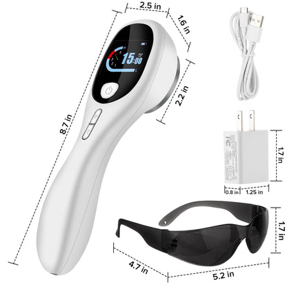 yofalo Cold Laser Human/Vet Device with LED Display Targets Joint and Muscles Directly yofaloBuy Supplements Australia