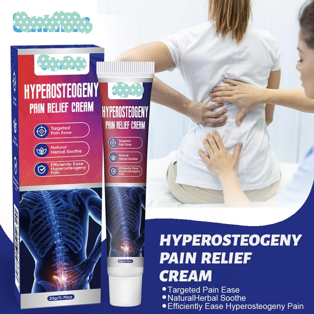 MOSYFEIBI Hyperosteogeny Pain Relief Cream - Natural Herbal Soothing Cream for Joint, Back, Neck & Knee Discomfort, Gentle Topical Massage Cream for Targeted Comfort (2 Boxes) MOSYFEIBIBuy Supplements Australia