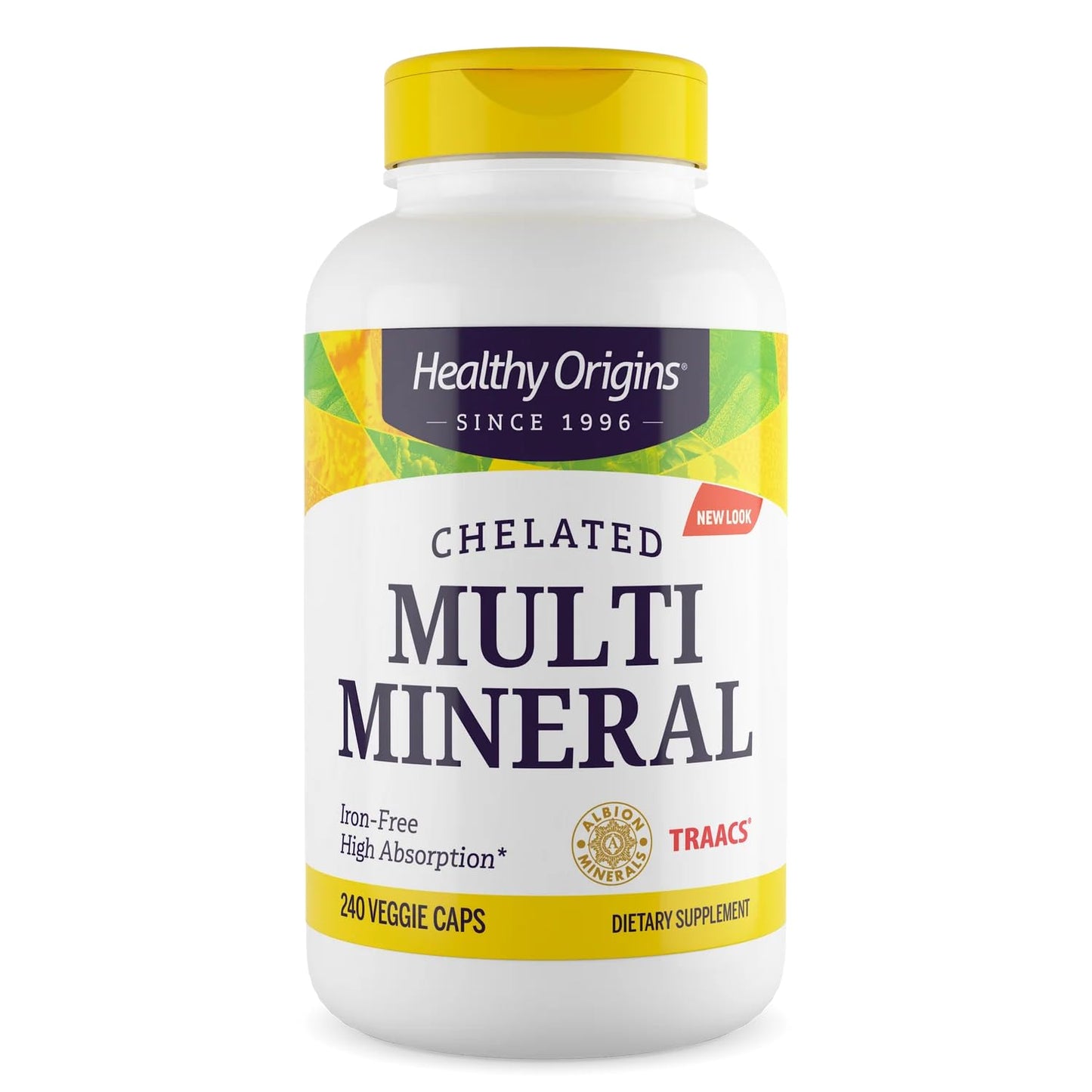 Healthy Origins Chelated Multi Mineral (Albion Minerals, Bioavailable, Non-GMO, Gluten Free), 240 Veggie Caps Healthy OriginsBuy Supplements Australia