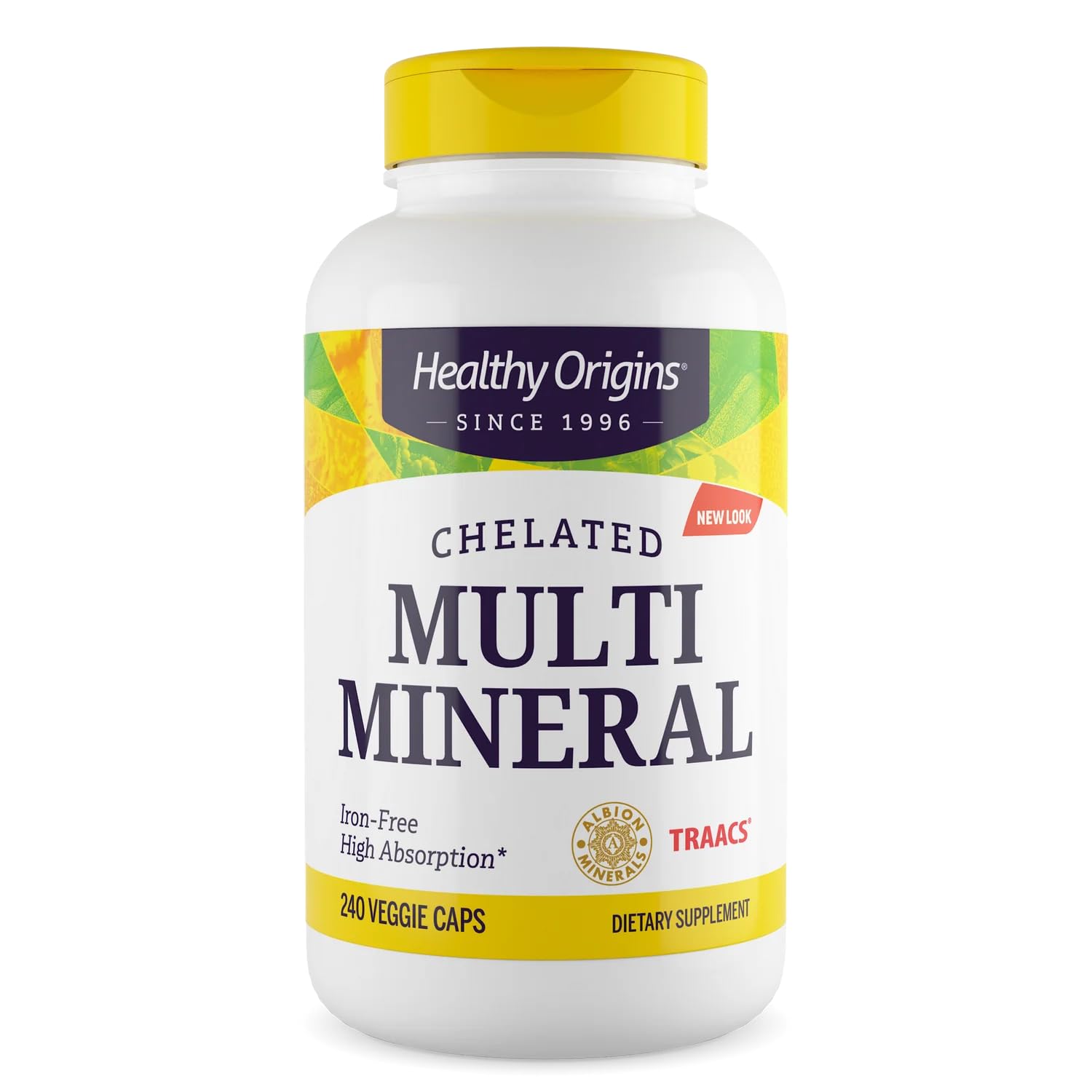Healthy Origins Chelated Multi Mineral (Albion Minerals, Bioavailable, Non-GMO, Gluten Free), 240 Veggie Caps Healthy OriginsBuy Supplements Australia