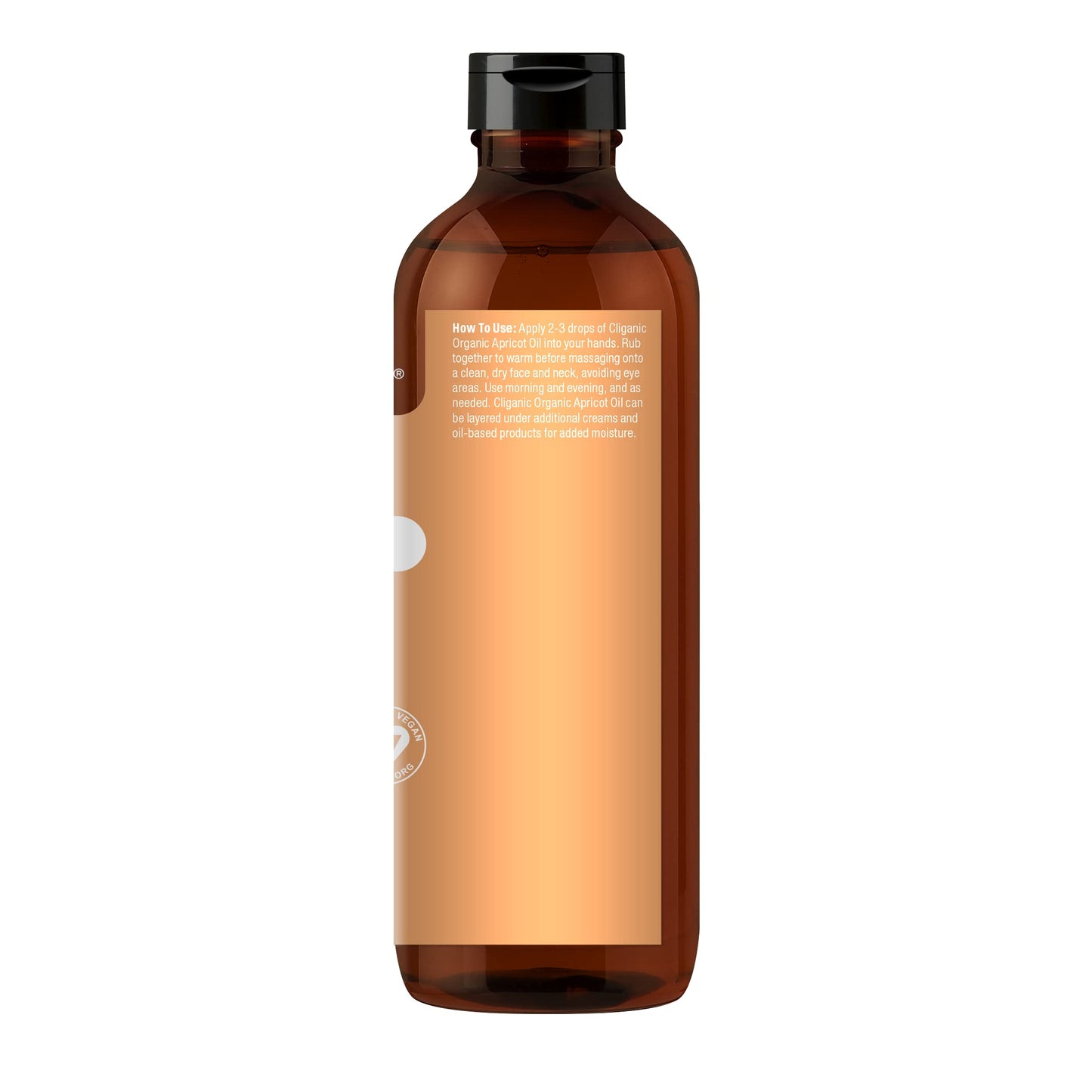 Cliganic Organic Apricot Oil, 100% Pure (8oz) - For Skin, Hair & Face | Natural Cold Pressed Unrefined CliganicBuy Supplements Australia