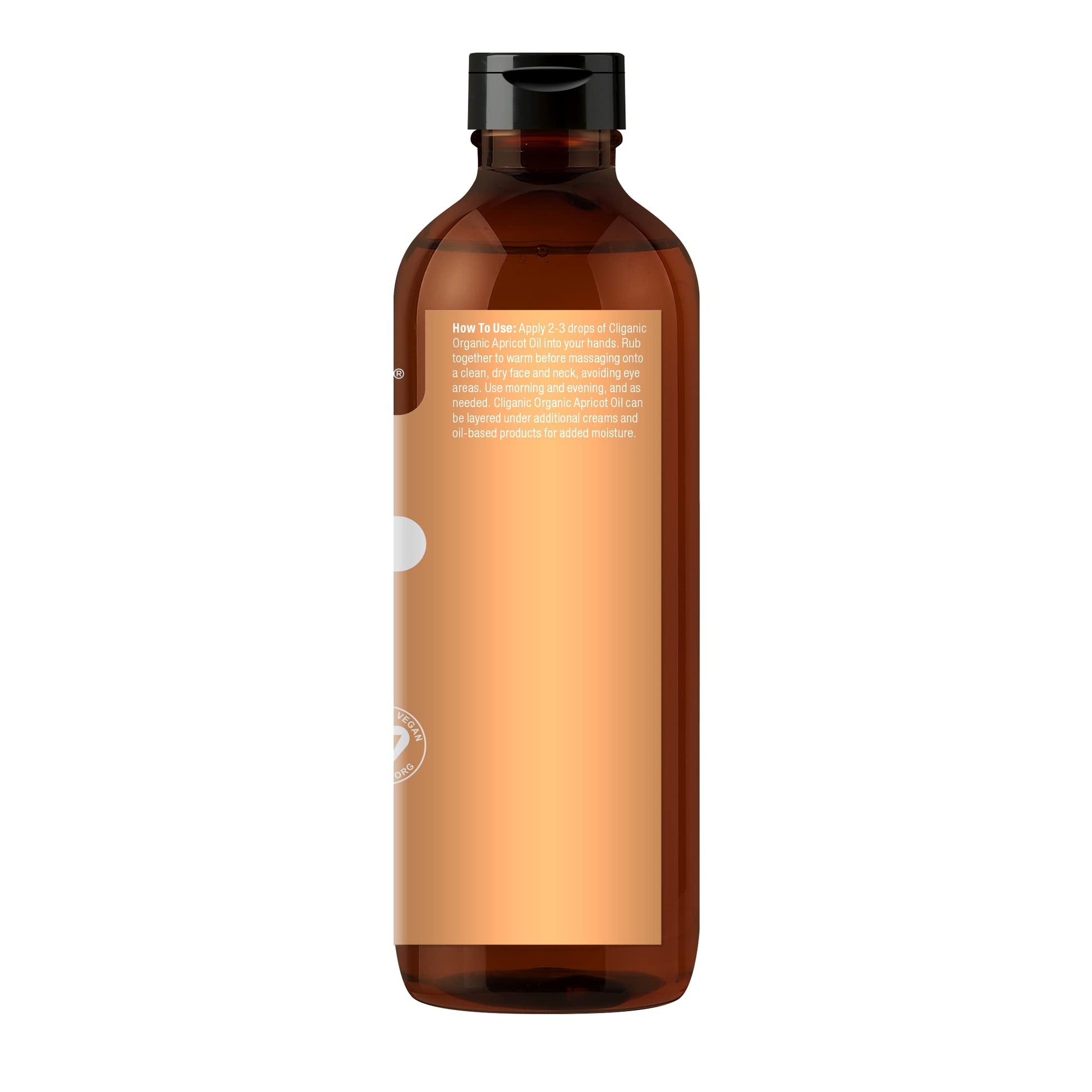 Cliganic Organic Apricot Oil, 100% Pure (8oz) - For Skin, Hair & Face | Natural Cold Pressed Unrefined CliganicBuy Supplements Australia