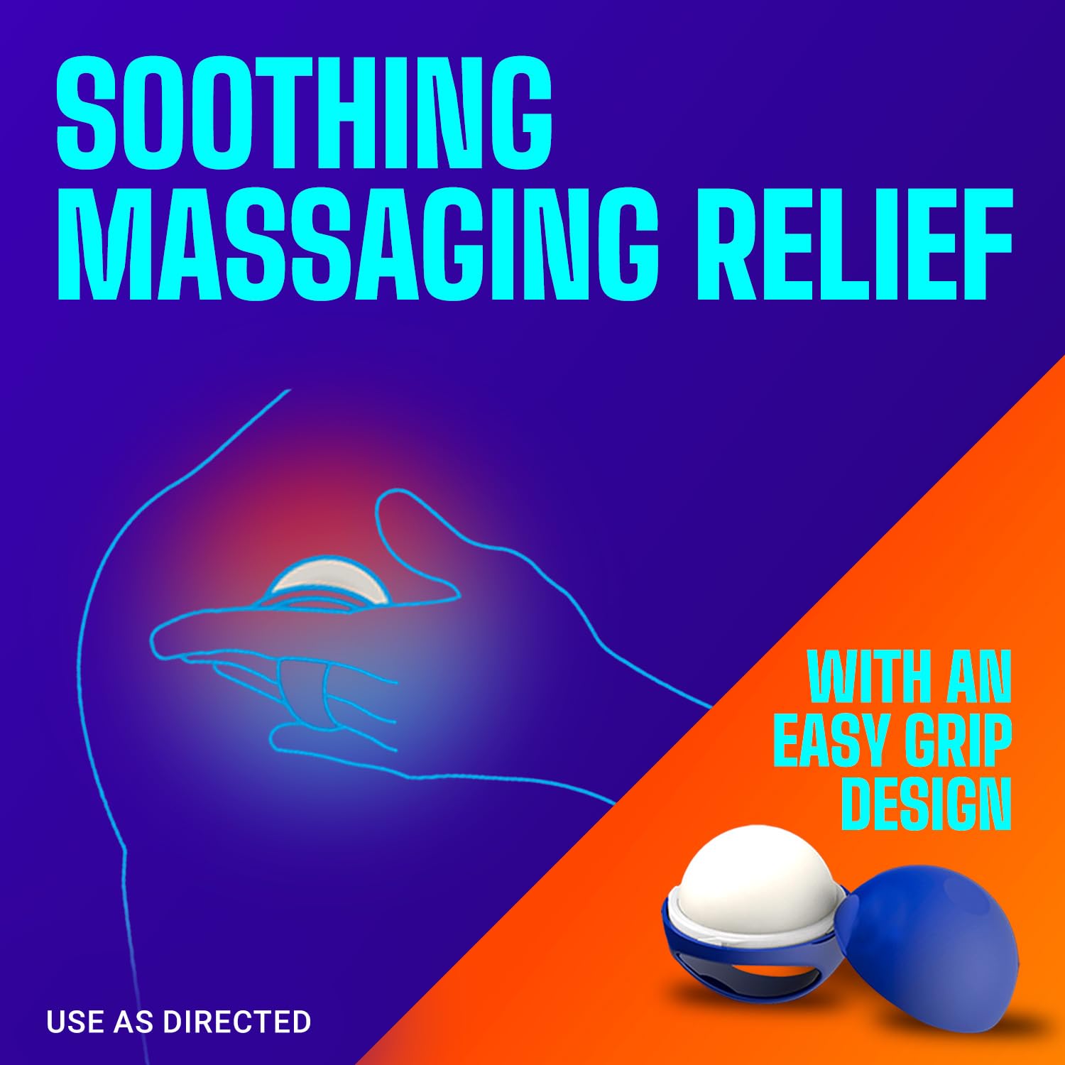 Icy Hot Advanced PRO Pain Relief Massaging Balm, Fast-Acting Max Strength Pain Relief With Menthol 16% and Camphor 11% for Backaches, Joints, Muscle Strains and Arthritis, Essential Oil Scent, 1.25 oz Icy HotBuy Supplements Australia