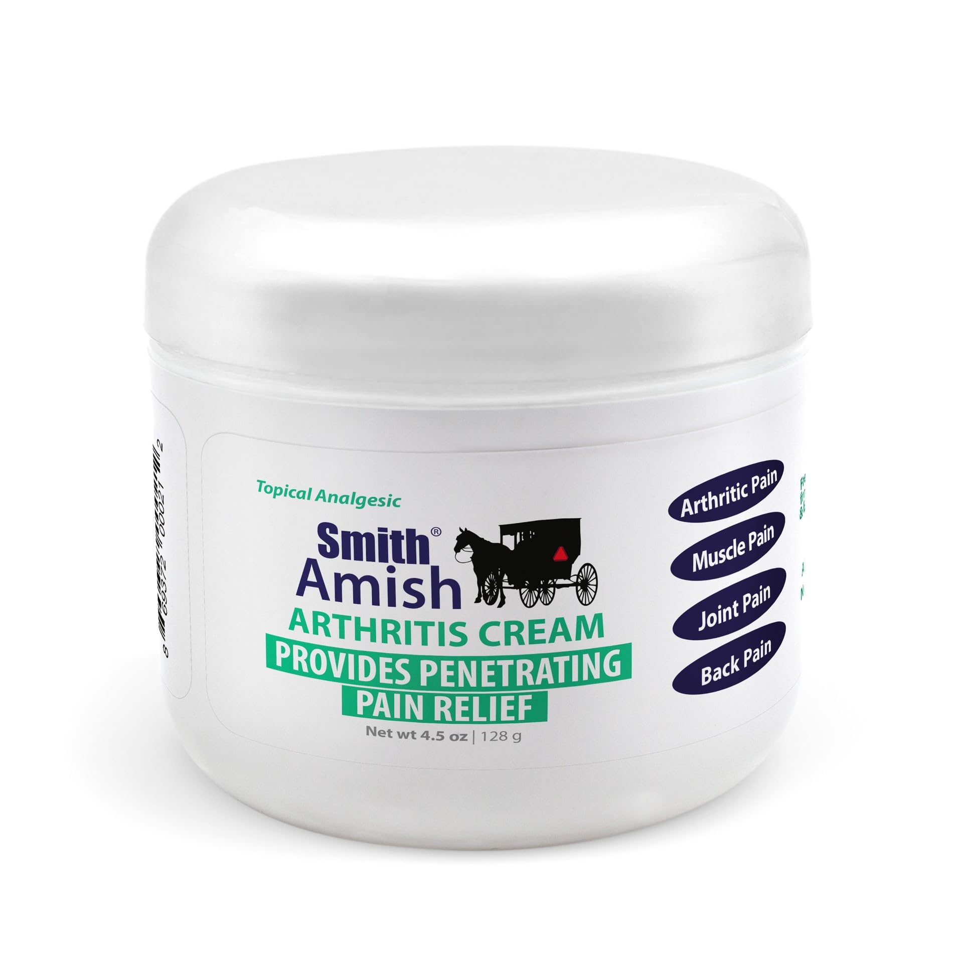 Smith Amish Arthritis Cream. Soothing and Cooling. 4.5 oz jar Smith AmishBuy Supplements Australia
