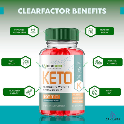 (2 Pack) Clear Factor Gummies, Clear Factor ACV Gummies, Clear Factor Gummy, Clear Factor Ark LabsBuy Supplements Australia