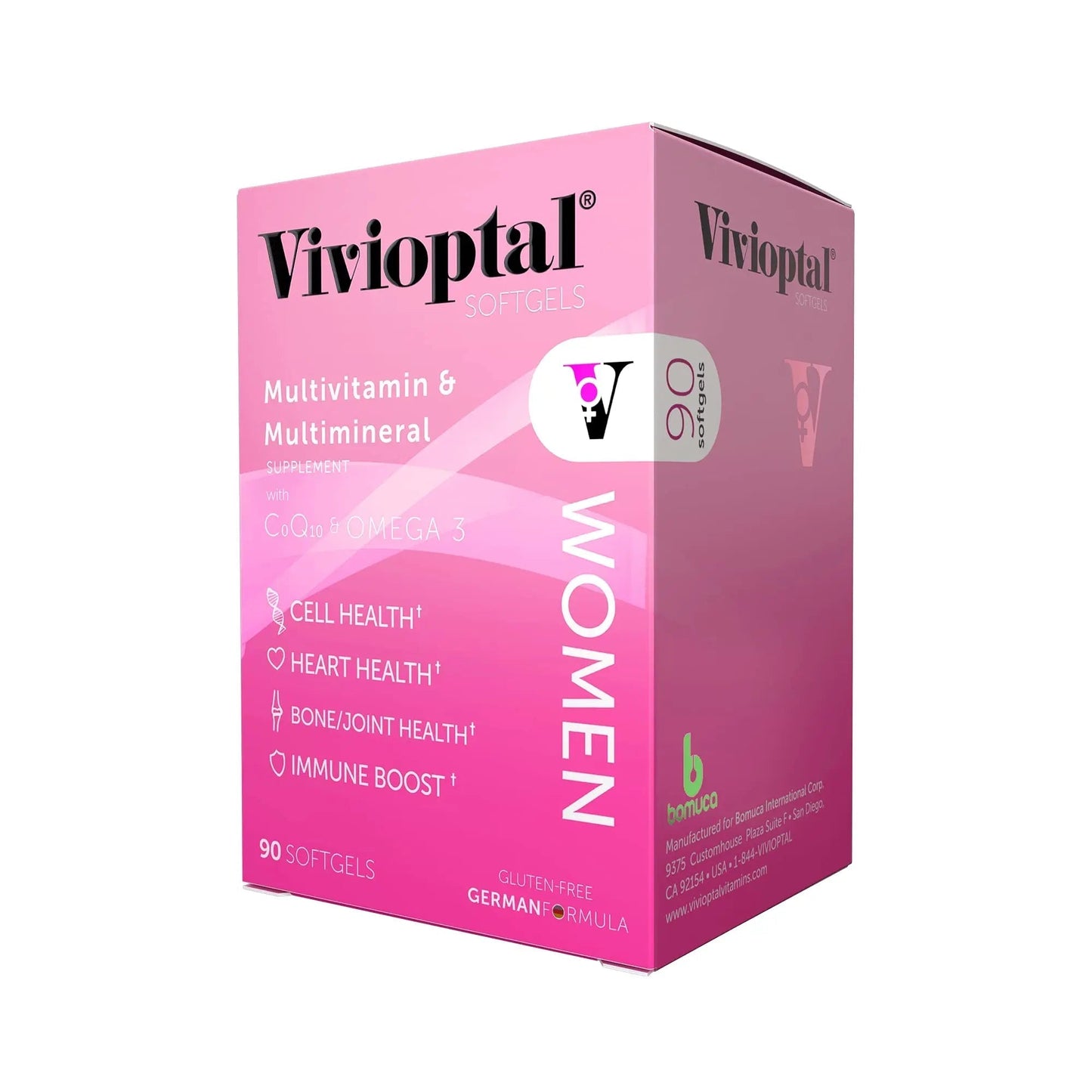 Vivioptal, Women, Multivitamin & Multimineral Supplement, 90 Capsules Vivioptal VitaminsBuy Supplements Australia