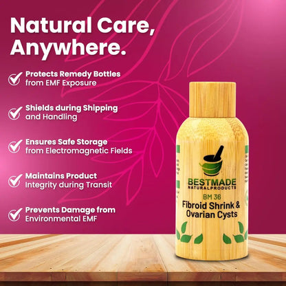 Fibroid Shrink & Ovarian Cysts BM36 - Helps Shrink Fibroids and Ovarian Cysts, Balance Estrogen Levels and Prevent Regrowth, Support for Menstrual Pain and Painful Intercourse, 30 mL Drops | Bestmade Bestmade Naturalproducts.comBuy Supplements Australia