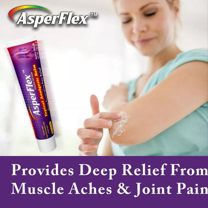 ASPERFLEX Ultra Strength Topical Analgesic Pain Relief Cream for Arthritis, Muscle, and Joint Pains -3 oz by Akronpharma. ASPERFLEXBuy Supplements Australia