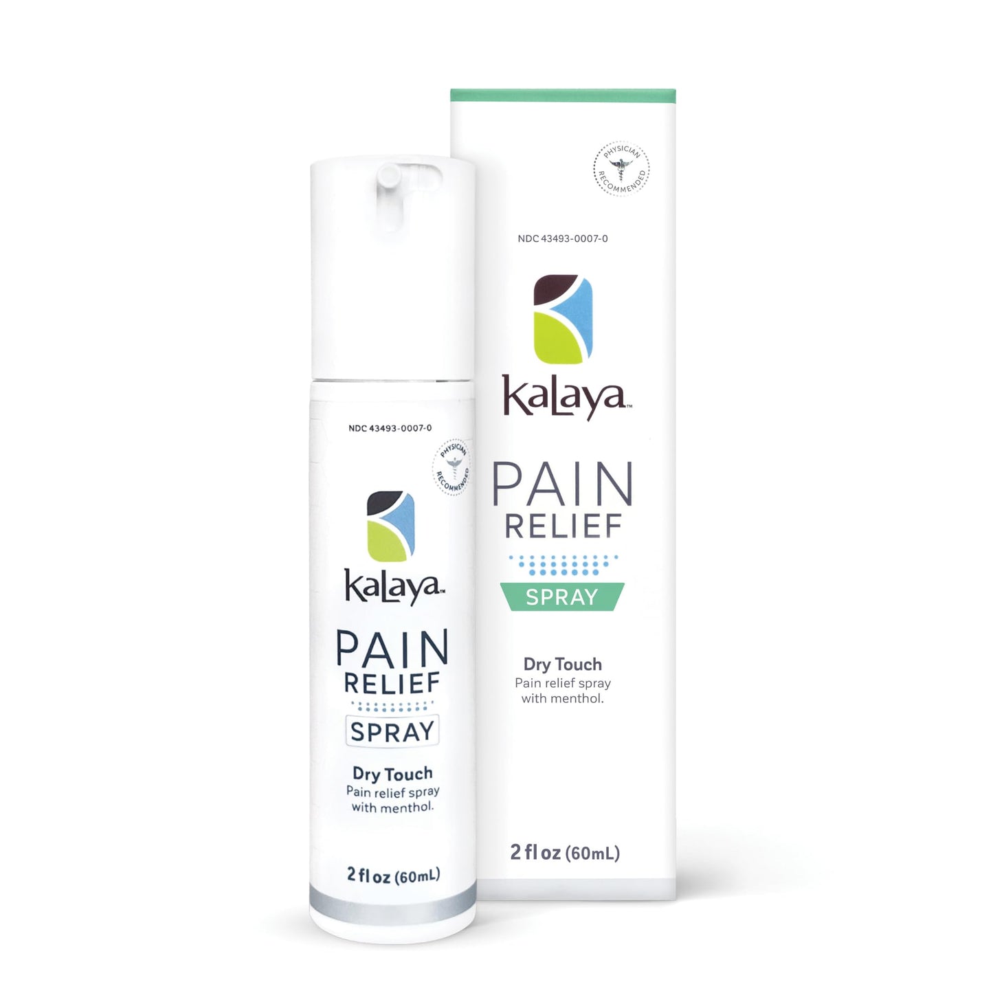 Kalaya Pain Relief Spray - Fast-Acting, Quick-Drying Muscle Rub for Joint Pain Relief and Muscle Pain - with Eucalyptus, Menthol, Methyl Salicylate, Camphor - Ideal for Easing Back Pain - 2 oz Kalaya NaturalsBuy Supplements Australia