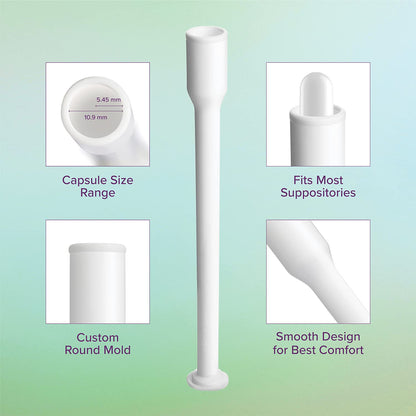 Intimate Rose 30 Count Vaginal Suppository Applicators, Individually Wrapped, Disposable Applicator Intimate RoseBuy Supplements Australia