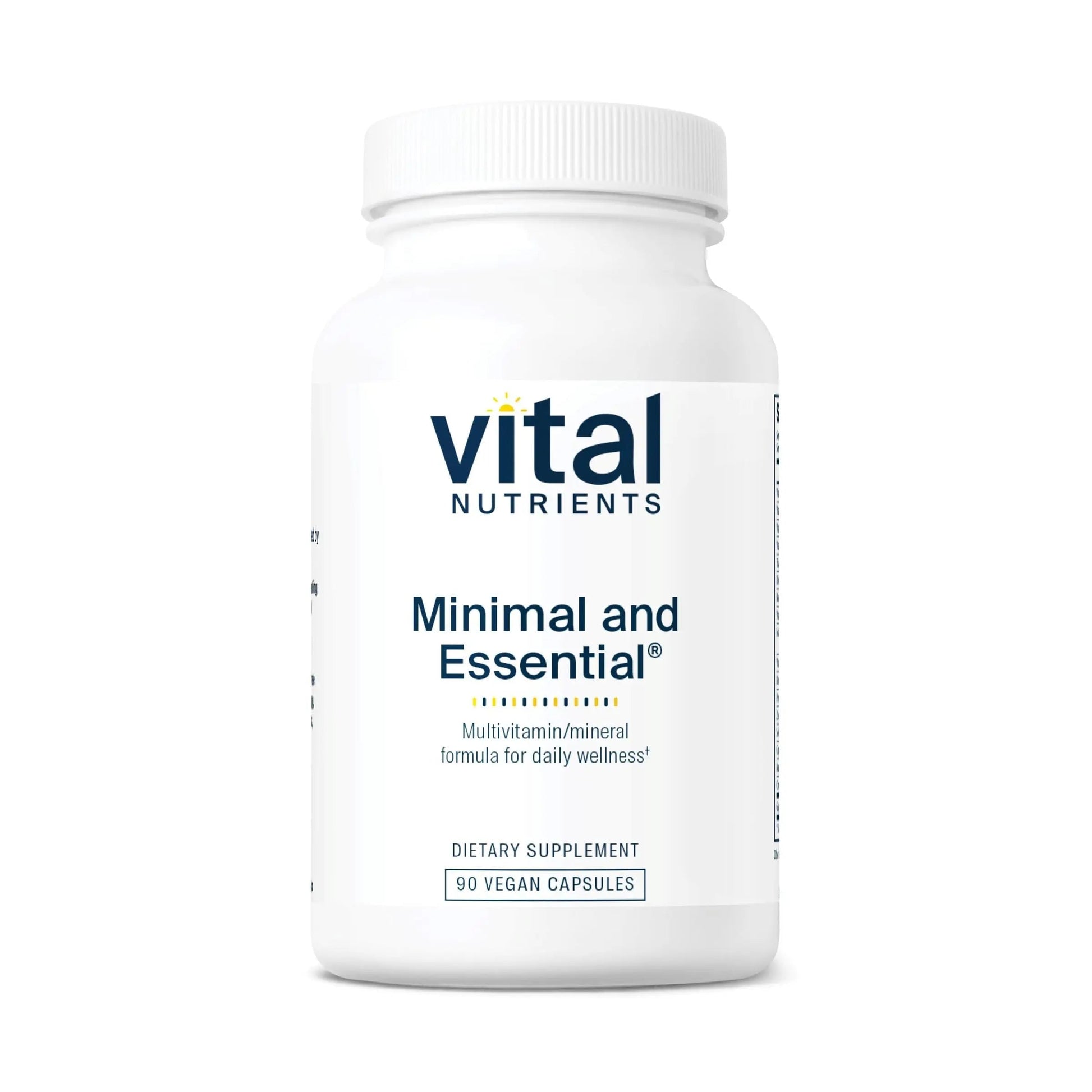 Vital Nutrients Minimal and Essential Multivitamin | Vegetarian One per Day Multi Vitamin, Mineral, & Antioxidant Supplement* | Vital Nutrients
