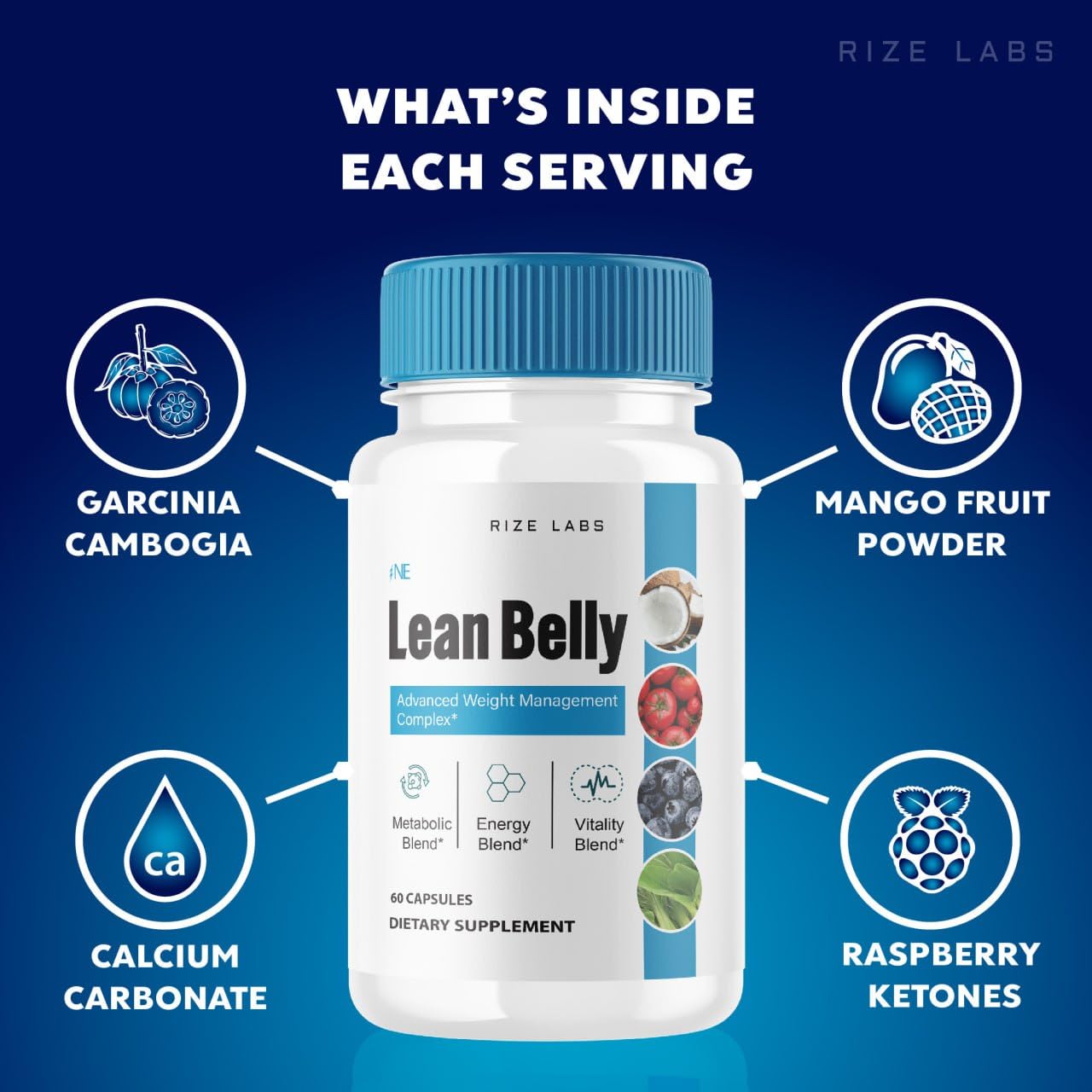 (2 Pack) Ikaria Lean Belly Juice Capsules for Weight Loss - IkariaLeanBelly Advanced rize labsBuy Supplements Australia