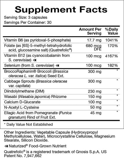 Natura Health Products Cell Guardian Supplement - Targets Cell Protection & Detoxification - Featuring Broccoli Seed Extract, Cabbage Sprouts, Diindolylmethane (DIM), & Wasabi (90 Capsules) Natura Health ProductsBuy Supplements Australia