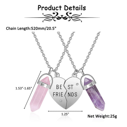 PESOENTH Best Friend Necklace for 2 Girls Gifts- BFF Friendship Necklaces Women Matching PESOENTHBuy Supplements Australia