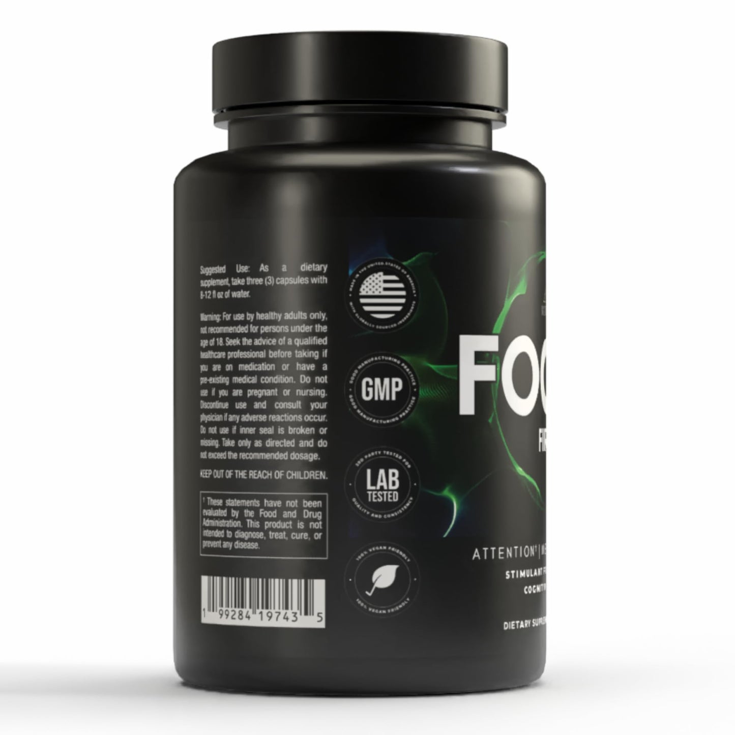 VITARA Focus First– Calm, Clear, Mental Focus Nootropic | Brain Support with Alpha GPC, Lion's Mane, GABA & Ginkgo Biloba VITARABuy Supplements Australia