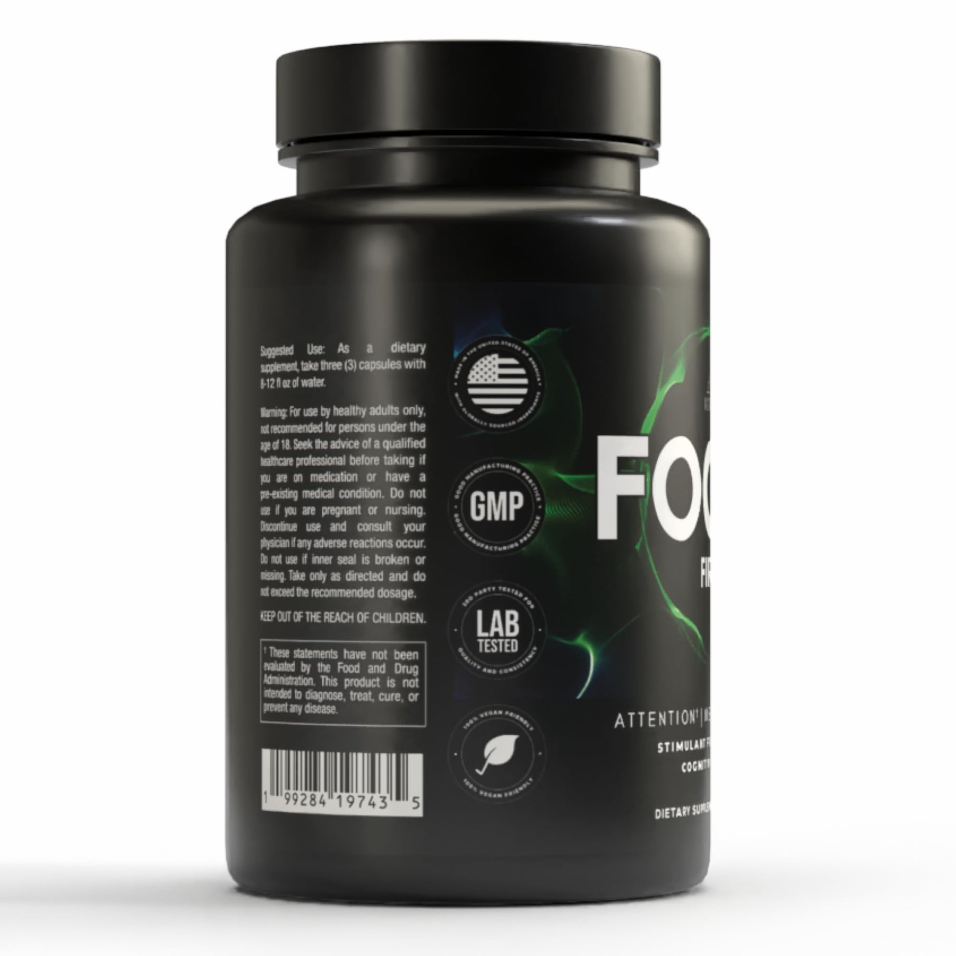 VITARA Focus First– Calm, Clear, Mental Focus Nootropic | Brain Support with Alpha GPC, Lion's Mane, GABA & Ginkgo Biloba VITARABuy Supplements Australia
