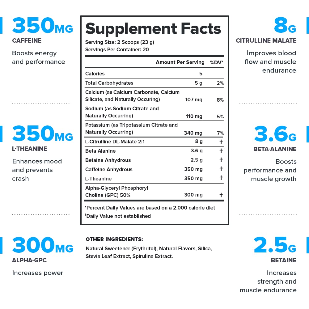 LEGION Pulse Pre Workout Supplement - All Natural Nitric Oxide Preworkout Drink LEGIONBuy Supplements Australia