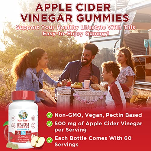 Mary Ruth's Apple Cider Vinegar Gummies, 60 CT MaryRuth OrganicsBuy Supplements Australia