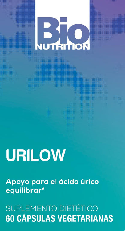 Bio Nutrition 2 Pack Urilow 60 Vegetarian Capsules | Natural Support for Urinary Health | Promotes a Healthy Uric Acid Balance Bio NutritionBuy Supplements Australia