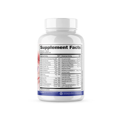 Fit4Duty Multivitamin+ for First Responders, One a Day Multivitamin Plus Other nutrients, 60 Servings, 2 Month Supply Optimized FRBuy Supplements Australia