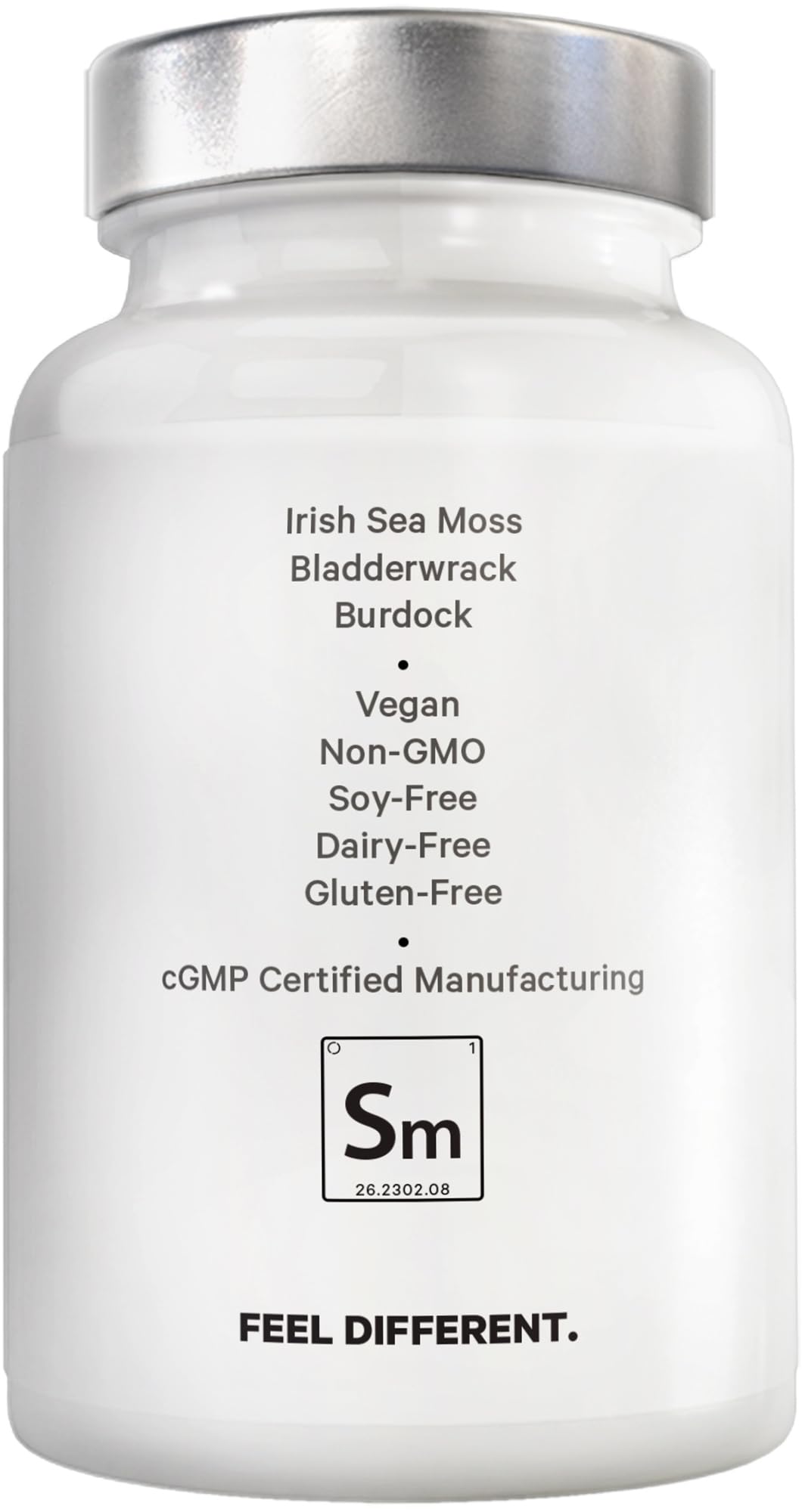 Amen Sea Moss Supplement - 1000mg Organic Irish Sea Moss, Bladderwrack, Burdock - Vitamin C, Aloe Vera, Black Pepper - Seaweed Superfood, Vitamins, Minerals, and Antioxidants - Non-GMO - 90 Capsules AmenBuy Supplements Australia