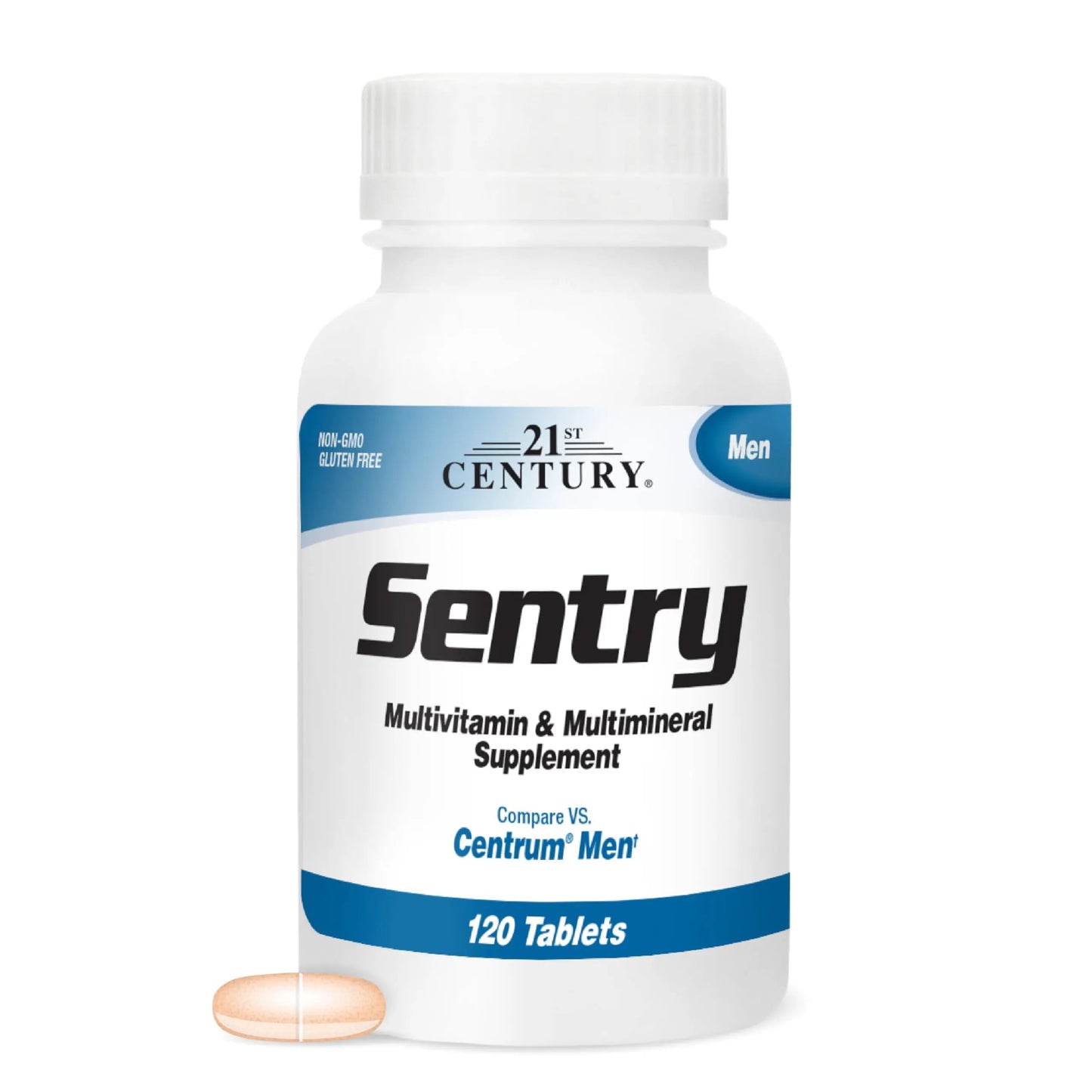 21st Century Sentry Men Multivitamin, 120 Count 21st Century