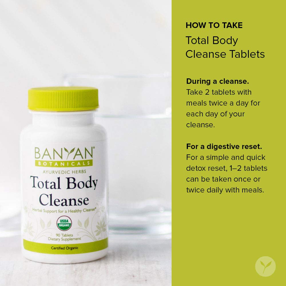 Banyan Botanicals Total Body Cleanse – Organic Detox Supplement with Amla & Manjistha Banyan BotanicalsBuy Supplements Australia