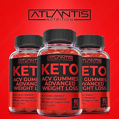 Keto ACV Gummies for Weight Loss - Supports Digestion, Advanced Weight Loss, Detox Atlantis NutritionBuy Supplements Australia