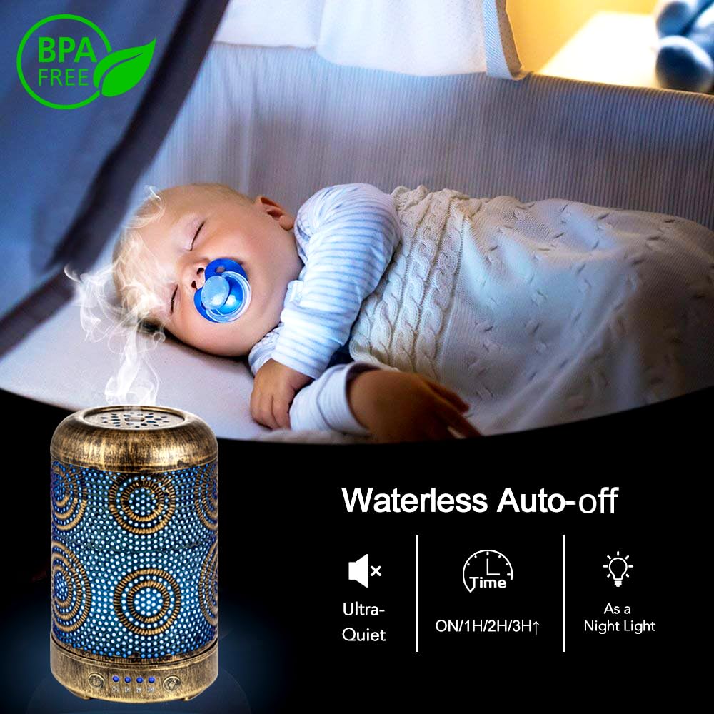 Aromatherapy Diffusers, SALKING 100mL Essential Oil Diffusers, Electric Ultrasonic Humidifier SALKINGBuy Supplements Australia