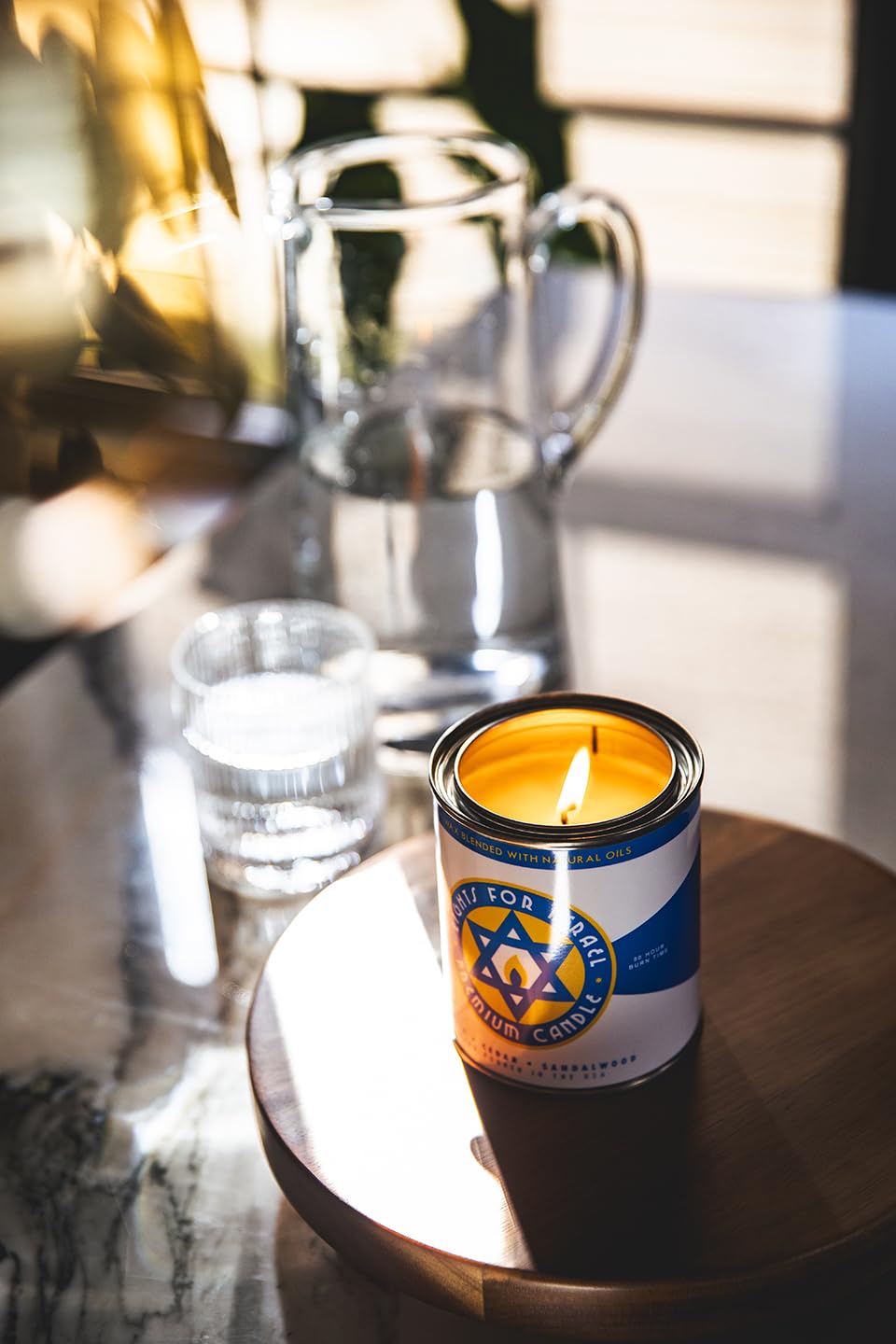 Long-Burning, One-Pint Premium Candles for Men | Vintage Inspired Oil Can Design | Soy Wax FURY BROS.Buy Supplements Australia