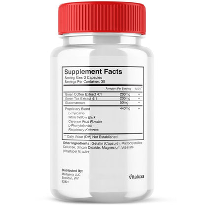 Hepato Burn Capsules - HepatoBurn Supplement Pills Advanced Formula Wait Premium Blend All Natural Loss Support for Men Women, Hepataburn Reviews Maximum Strength Burner Health Wellness (60 Capsules) VitaluxaBuy Supplements Australia