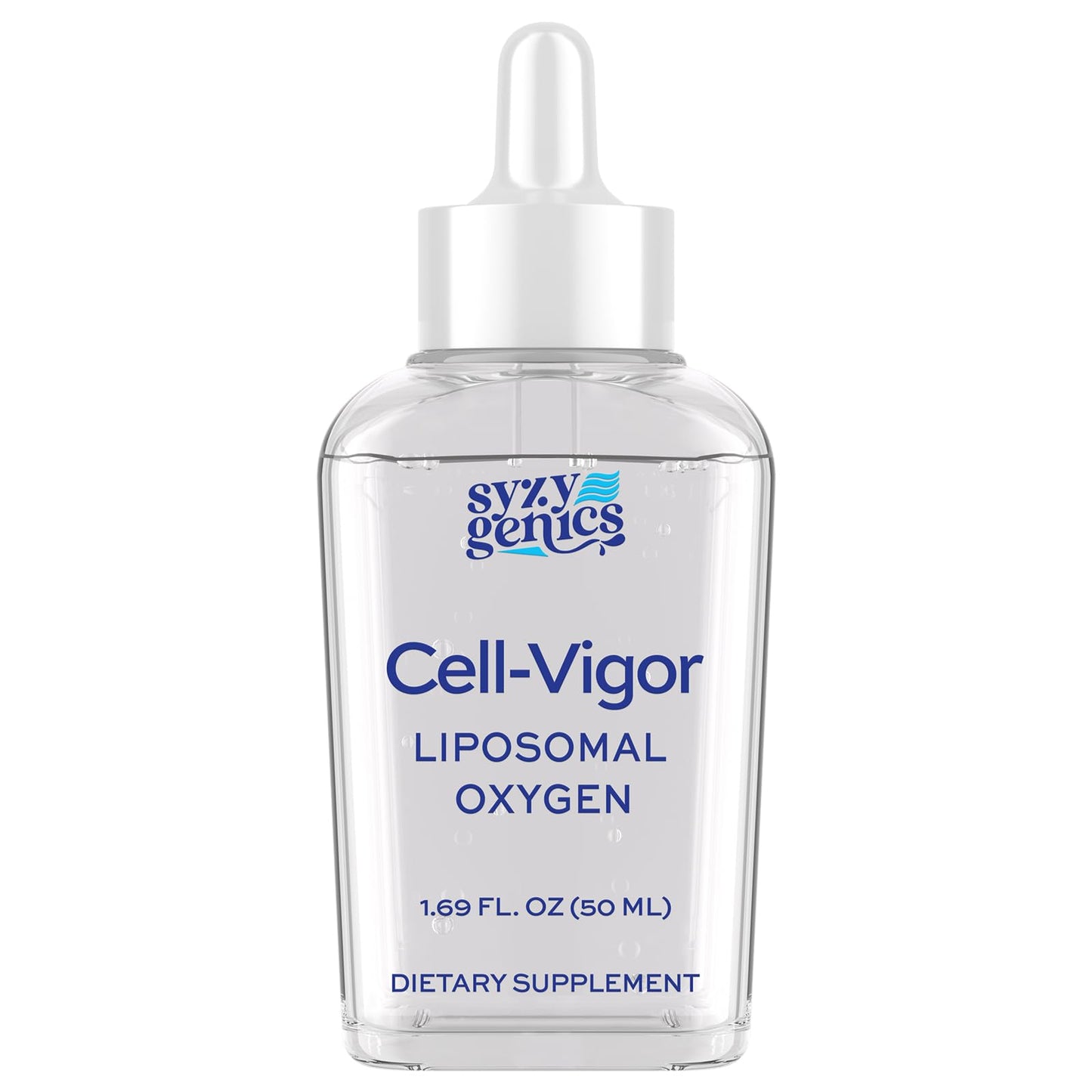 SYZY GENICS Liquid Oxygen Drops – 13-in-1 Oxygen Boost Liposomal Formula with CoQ10, B Vitamins, Ginseng, Glutathione & Resveratrol – High Absorption Energy & Immune Support – 1.69 fl oz SYZY GENICSBuy Supplements Australia