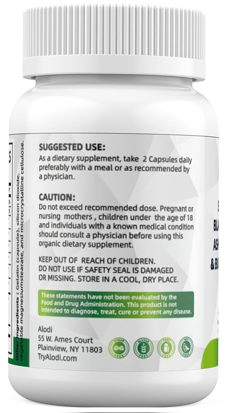ALODI Super Seaweed Blend Supplement - Contains KSM-66 Ashwagandha, Black Seed Oil, Burdock Root, Kelp, Supports Digestion, Sleep, and Immune Health ALODIBuy Supplements Australia