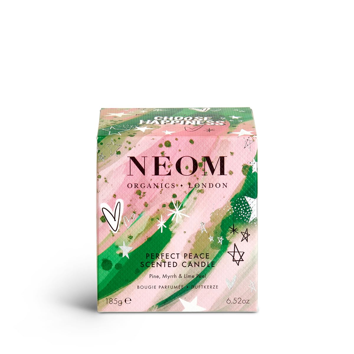 NEOM- Perfect Peace Luxury Scented Candle | Pine, Myrrh & Lime Peel | Christmas Gift… (1 Wick) NeomBuy Supplements Australia