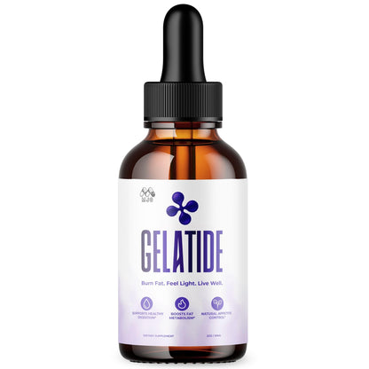Gelatide Drops, Official Gelatide Health Support Formula with All Natural Ingredients, Advanced Active Lifestyle Support Supplement Maximum Strength Vitamin Formula for Women and Men (30 Servings) MJOBuy Supplements Australia