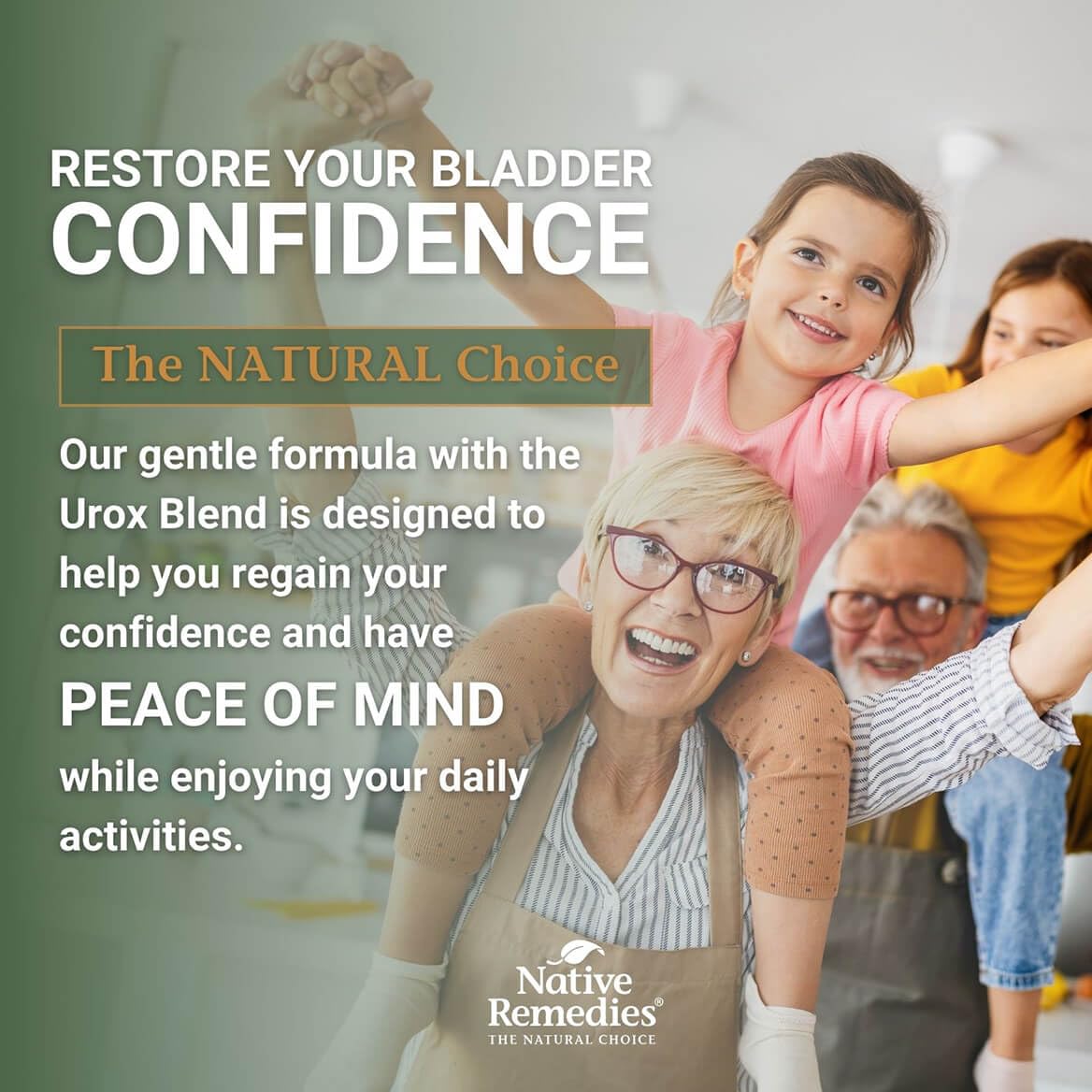 Native Remedies Bladder Control Supplements - Peace of Mind with Urox - Bladder Support for Women & Men, for Overactive Bladders Health - Reduce Nighttime Urination - Non-GMO Vegan Capsules (60 Count) Native RemediesBuy Supplements Australia