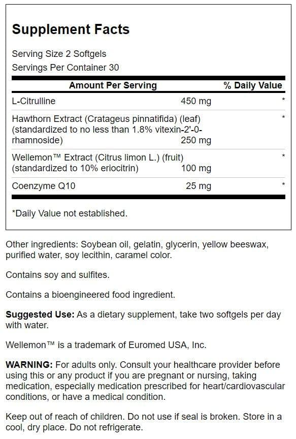 Swanson Healthy Blood Flow 60 SGELS SwansonBuy Supplements Australia