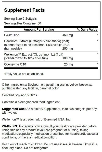Swanson Healthy Blood Flow 60 SGELS SwansonBuy Supplements Australia